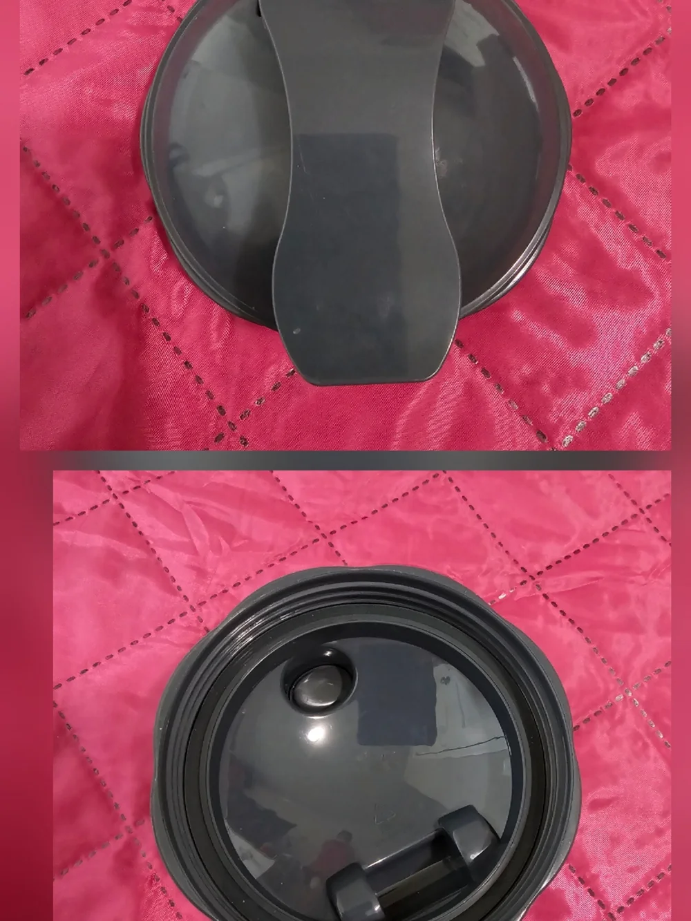 Gray Personal Blender Replacement Parts Kit with Cup and Lids
